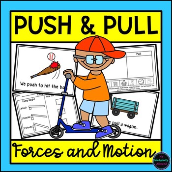 Preview of Push and Pull Science {Experiments, Activities, Reader and Printables}