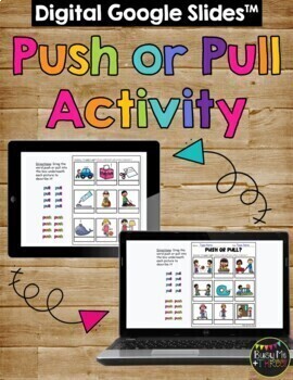 Push and Pull Worksheets A Force and Motion Activity Grades 1, 2, & 3