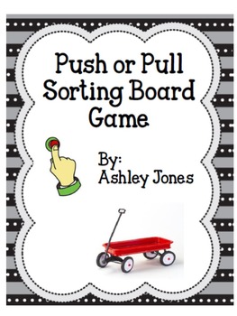 Preview of Push or Pull Sorting Activity Board