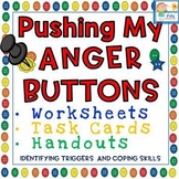 Pushing My Anger Buttons: Worksheets and Task Cards