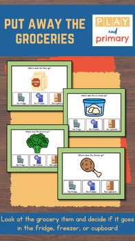 Preview of Put Away Groceries: A Task Box