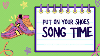 Preview of Put On Your Shoes- Super Simple English Song-ESL, EFL