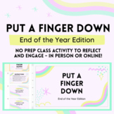 Put a Finger Down If... Game (End of the Year Edition)