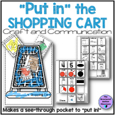 Put in the Shopping Cart Craft Activity Colors, size, shap