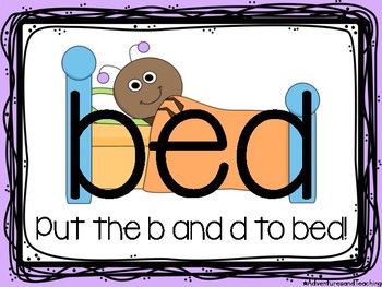 Preview of Putting B and D to Bed Poster FREEBIE