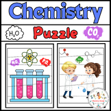 Puzzle Activities Cut And Paste Chemistry Worksheets