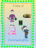 Crossword Puzzle - Communities - Forms of Communication
