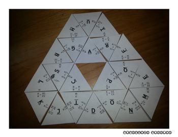 Preview of Puzzle - Dividing Fractions - PP