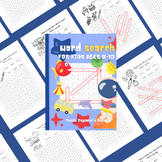 Puzzle Explorer's Quest : Word Search Worksheets for kids 