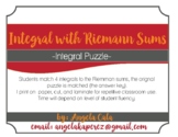 Puzzle - Integration with Riemman Sums