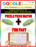 Puzzle & Fun Fact: Properties of Logarithmic Function(Goog