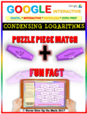 Puzzle & Fun Fact: Condensing Logarithms (Google) Distance