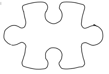 Preview of Puzzle Piece PDF Format