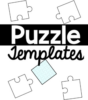 Preview of Puzzle Piece Templates