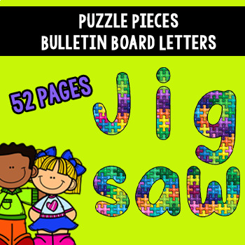 Puzzle Pieces Bulletin Board for Community Building: Back to School, New  Years