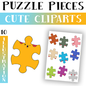 Autism Awareness Puzzle Piece Clear UV Resin Silicone Mold