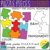 Puzzle Pieces Clipart for Commercial Use