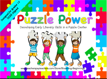 Preview of Puzzle Power: Developing Early Literacy Skills in a Puzzle Center