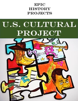Preview of Puzzle (U.S. Culture) Class Collaborative Project