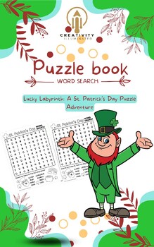 Preview of Puzzle book St Patrick's Day