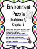 Environment & Planet Vocabulary Puzzle (Realidades 3, Ch 9)