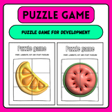 Puzzle game for development