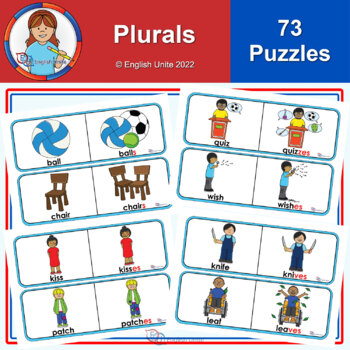 Preview of Puzzles - Plurals