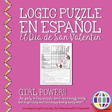 Puzzles: Valentine's Day "Girl Power" Logic Puzzle in Spanish