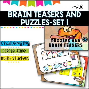 Preview of Puzzles and Bell ringers  for Upper Primary- Set 1 