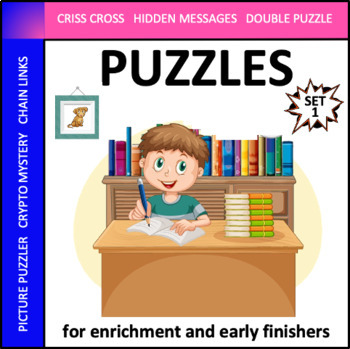 Preview of Puzzles for Early Finishers: Set 1