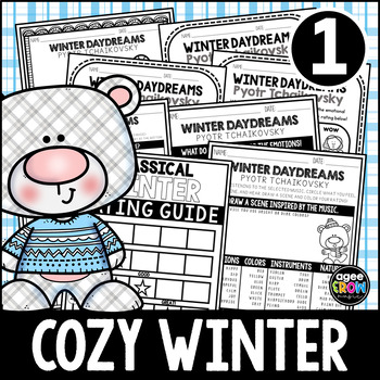 Preview of Pyotr Tchaikovsky Cozy Winter Classical Music Listening Activities
