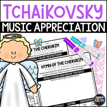 Preview of Pyotr Tchaikovsky Easter Sacred Classical Music Activities