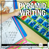 Pyramid Writing: A Word Work Activity for Reading Centers