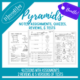 Pyramids & Nets - 4 lessons w/2 quiz, 3 rev & 5 tests