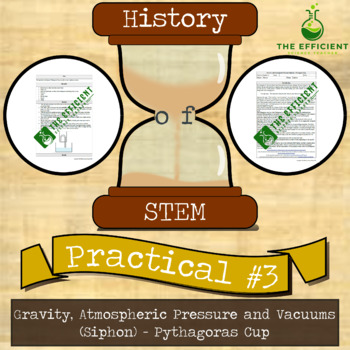 Preview of Pythagoras' Cup - History of STEM practicals - Siphon