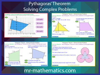 Preview of Pythagoras’ Theorem – Solving Complex Problems
