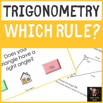 Preview of Pythagoras and Trigonometry - Which Rule?