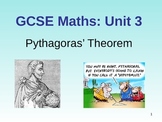 Pythagoras theorem lesson powerpoint and questions