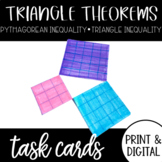 Pythagorean Inequality & Triangle Inequality Theorem Task 