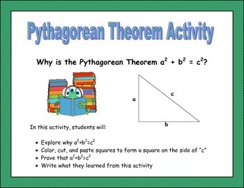 Pythagorean Theorem Activity (Proving the Pythagorean Theorem) | TpT