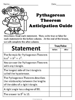 Pythagorean Theorem by Math Club | Teachers Pay Teachers