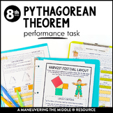 Pythagorean Theorem Activity |  Performance Task | 8th Grade Math