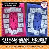 Pythagorean Theorem Around the Clock Partner Scavenger Hunt