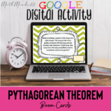 Pythagorean Theorem - Boom Cards™ task cards - Online Activity