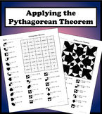 Pythagorean Theorem Color Worksheet