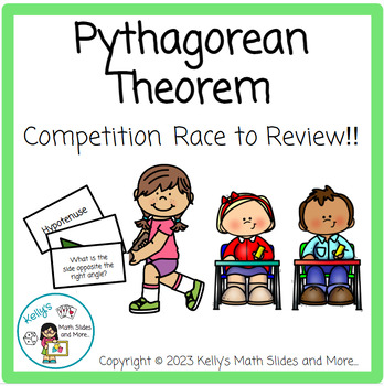 Preview of Pythagorean Theorem Competition Game - Race to Review