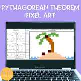 Pythagorean Theorem Digital Activity Pixel Art for Pre-Alg