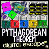 Pythagorean Theorem Digital Math Escape Room Activity