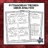 Pythagorean Theorem: Error Analysis