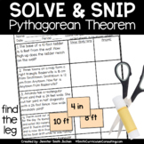 Pythagorean Theorem Find the Leg Word Problems |  Solve an